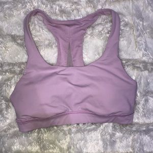 Lululemon light pink Invigorate Bra